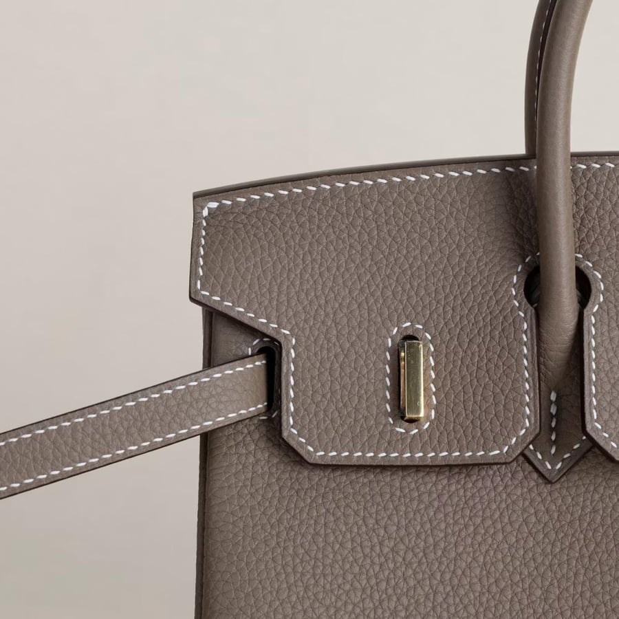 Birkin 25cm Togo CC18 Etoupe GHW