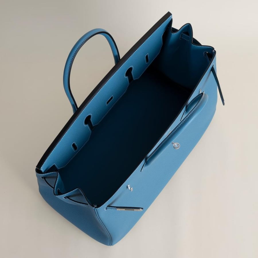 Birkin 40cm Togo 75 Blue Jean PHW