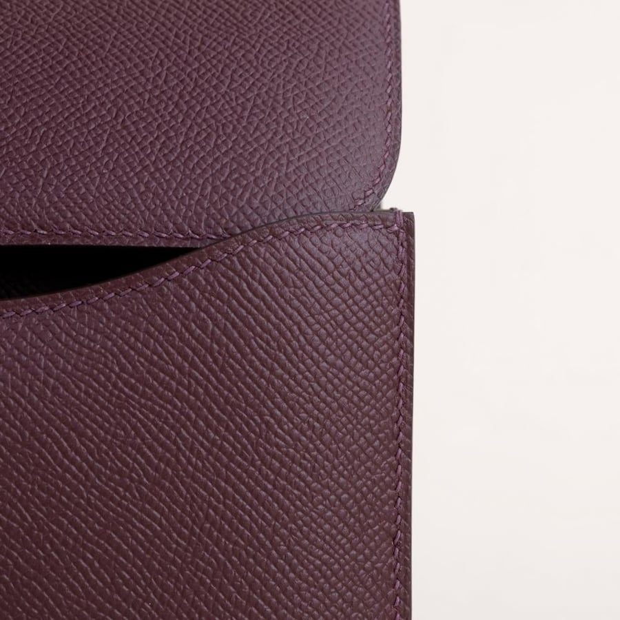 Constance 18CM Epsom 57 Bordeaux PHW