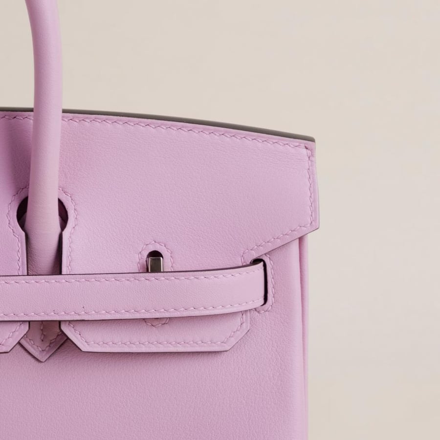 Birkin 25cm Swift X9 Mauve Syivestre RGHW