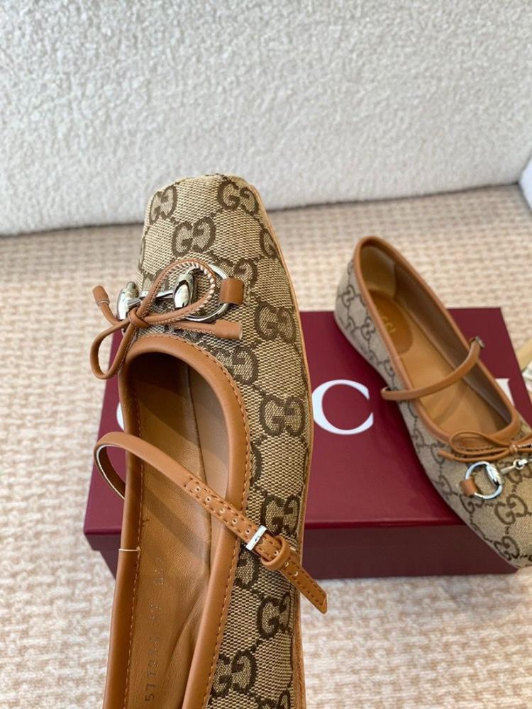 Horsebit ballet flats
