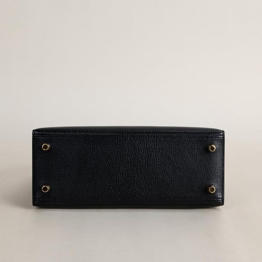 Kelly25 Chevre 89 Noir