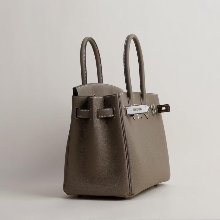 Birkin 30cm Togo 18 Etoupe PHW