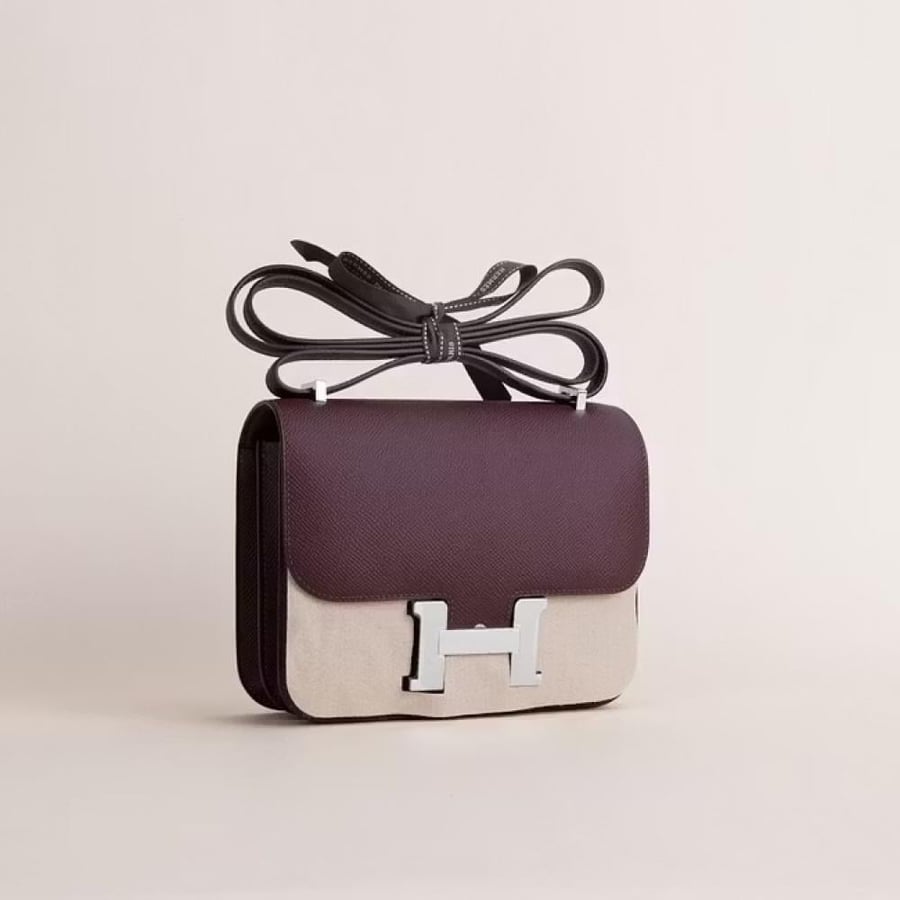 Constance 18CM Epsom 57 Bordeaux PHW