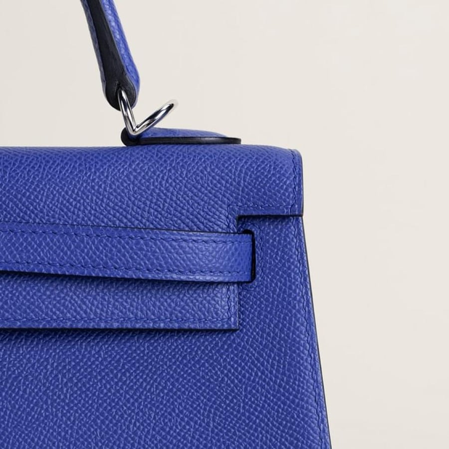 Kelly25 Epsom 71 Bleu France PHW