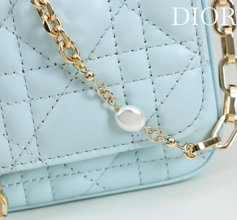 Lady dior phone pouch