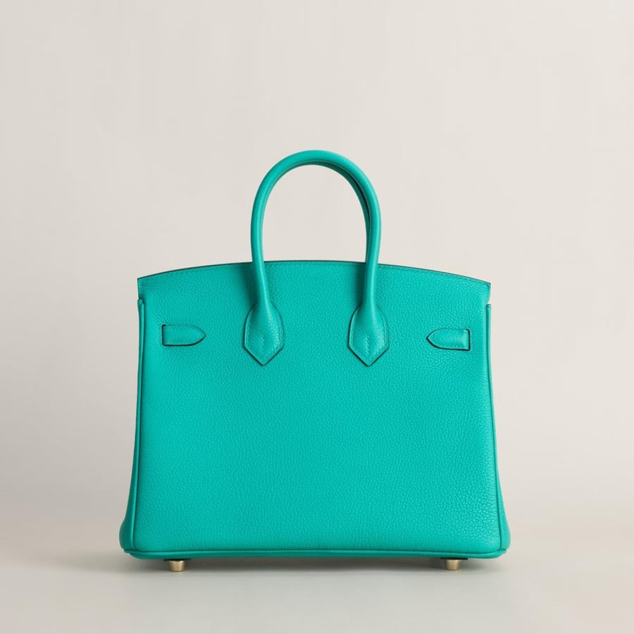 Birkin 25cm Togo U1 Vert verone GHW