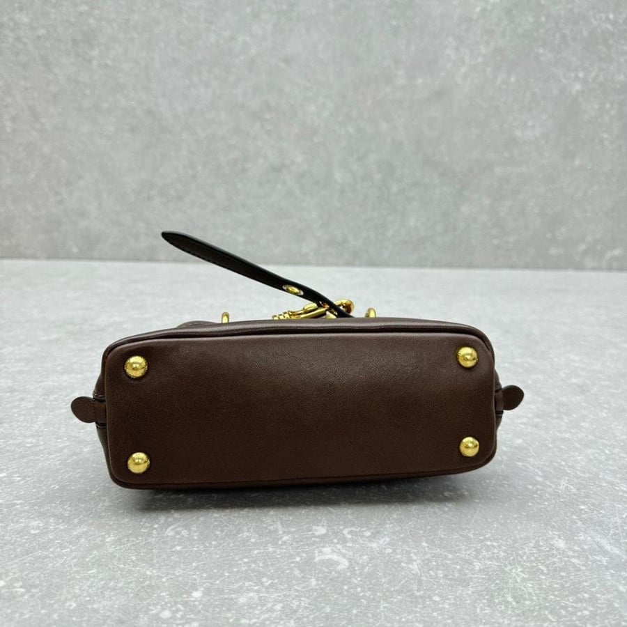 Aventure mini nappa leather bag