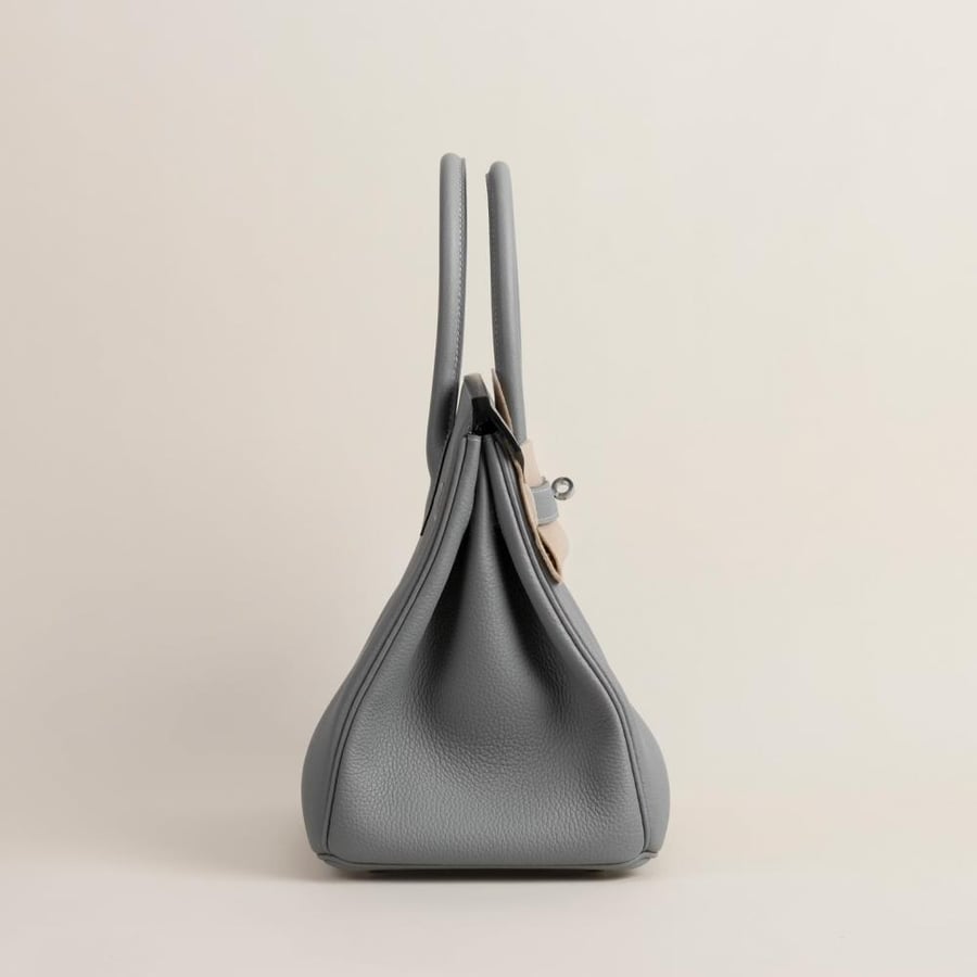 Birkin 30cm Togo 4Z Gris Mouette PHW