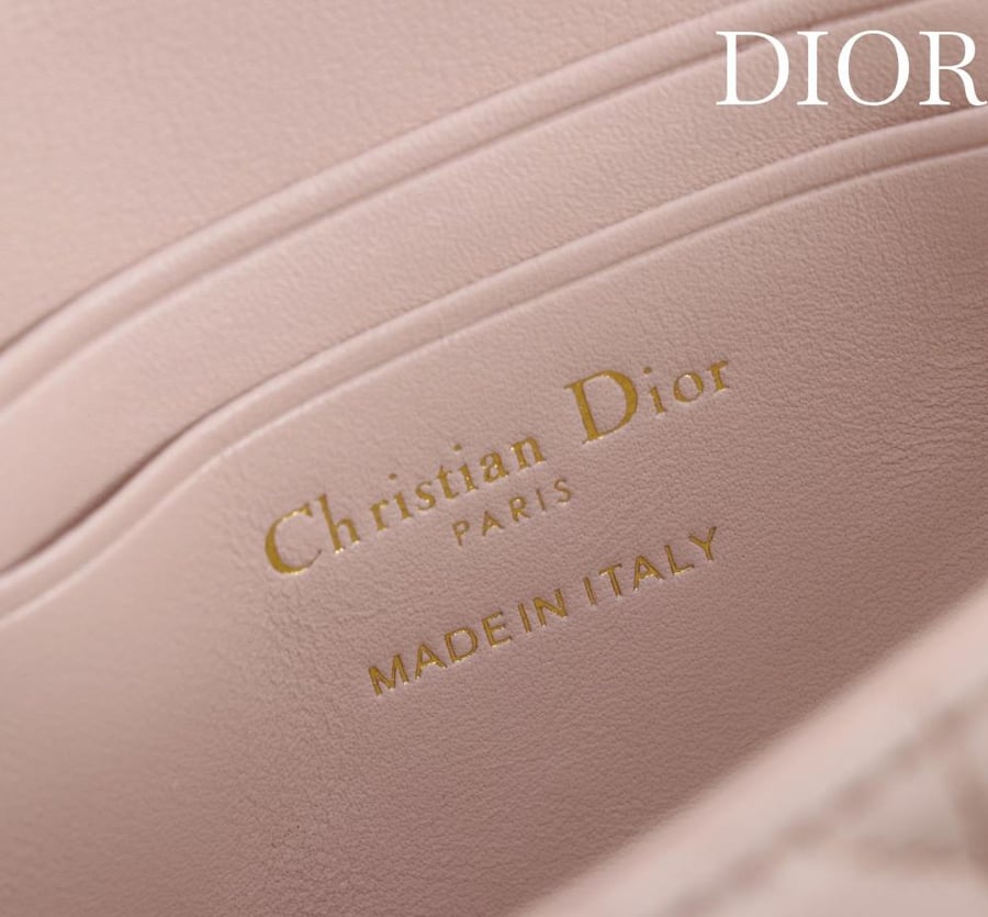 Lady dior phone pouch
