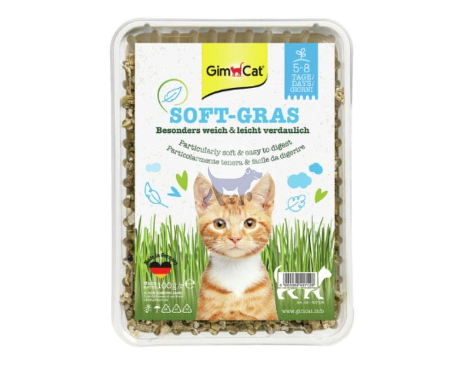جيم كات سوفت غراس هيربول عشب طبيعي للقطط 150g