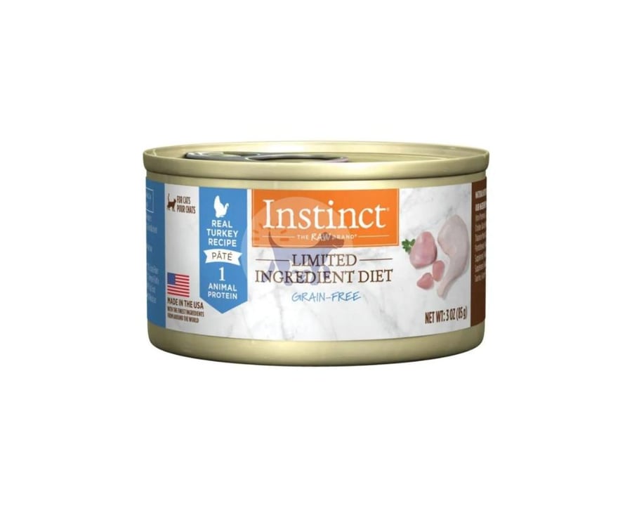 انستينكت طعام رطب للقطط باتيه الديك الرومي 85g