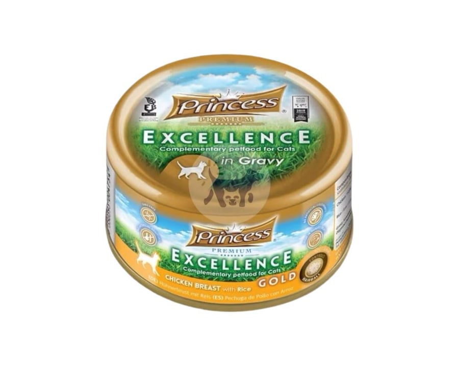 برنسيس طعام رطب للقطط بصدور مع الأرز 70g