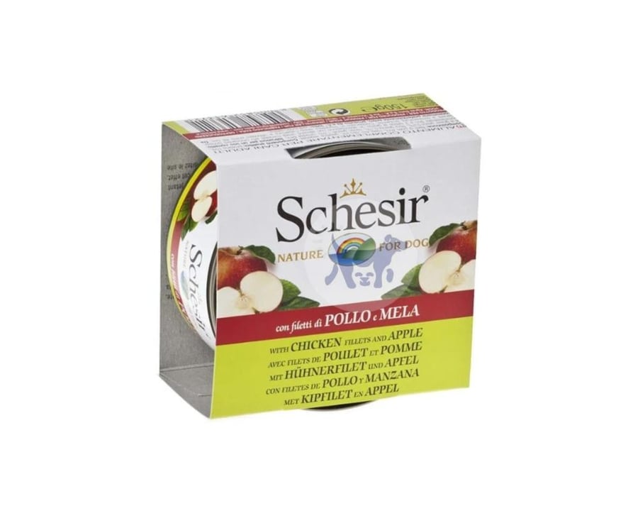 شيزر طعام رطب للكلاب فيليه الدجاج مع التفاح 150g
