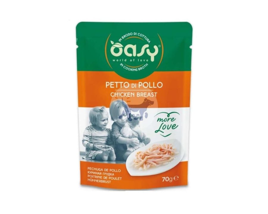 اوسي طعام رطب للقطط بصدور الدجاج 70g