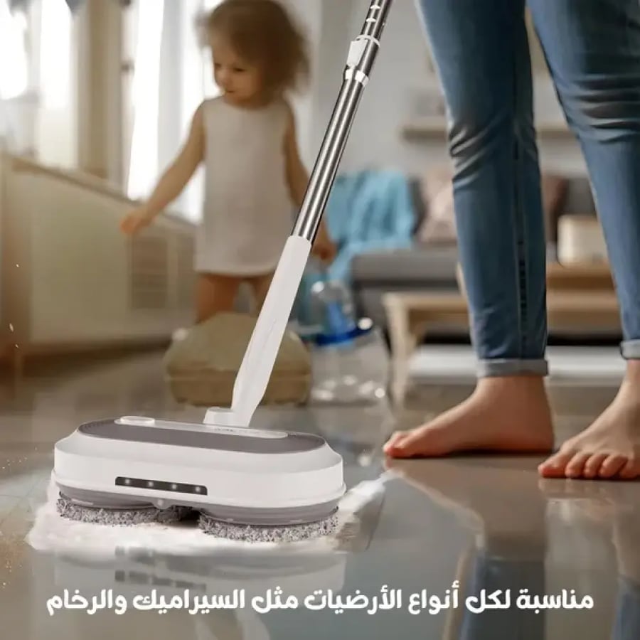 ممسحة كهربائية Denx لا سلكية بضمان عامين