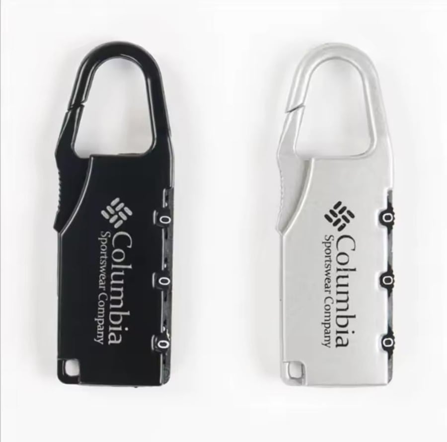 Black color bag lock