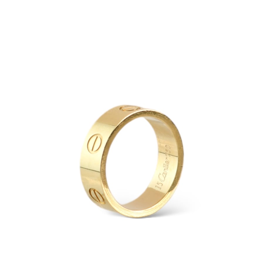 دبله ذهب بدوائر محفورة كارتير | CARTIER عيار 18