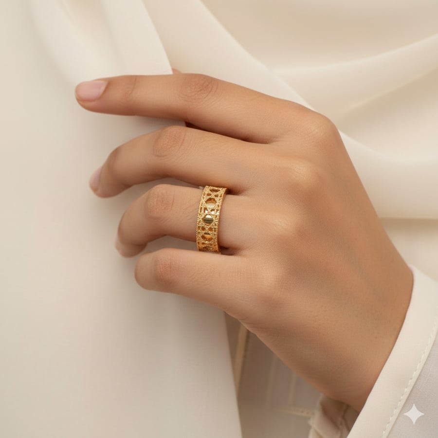 دبلة ديور انيقه | DIOR عيار 21