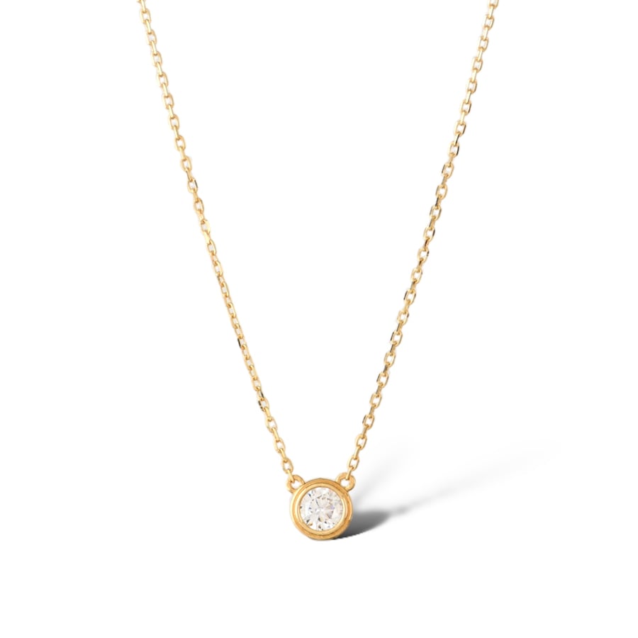 تعليقة ذهب عيار 18 كارتير | CARTIER وسط