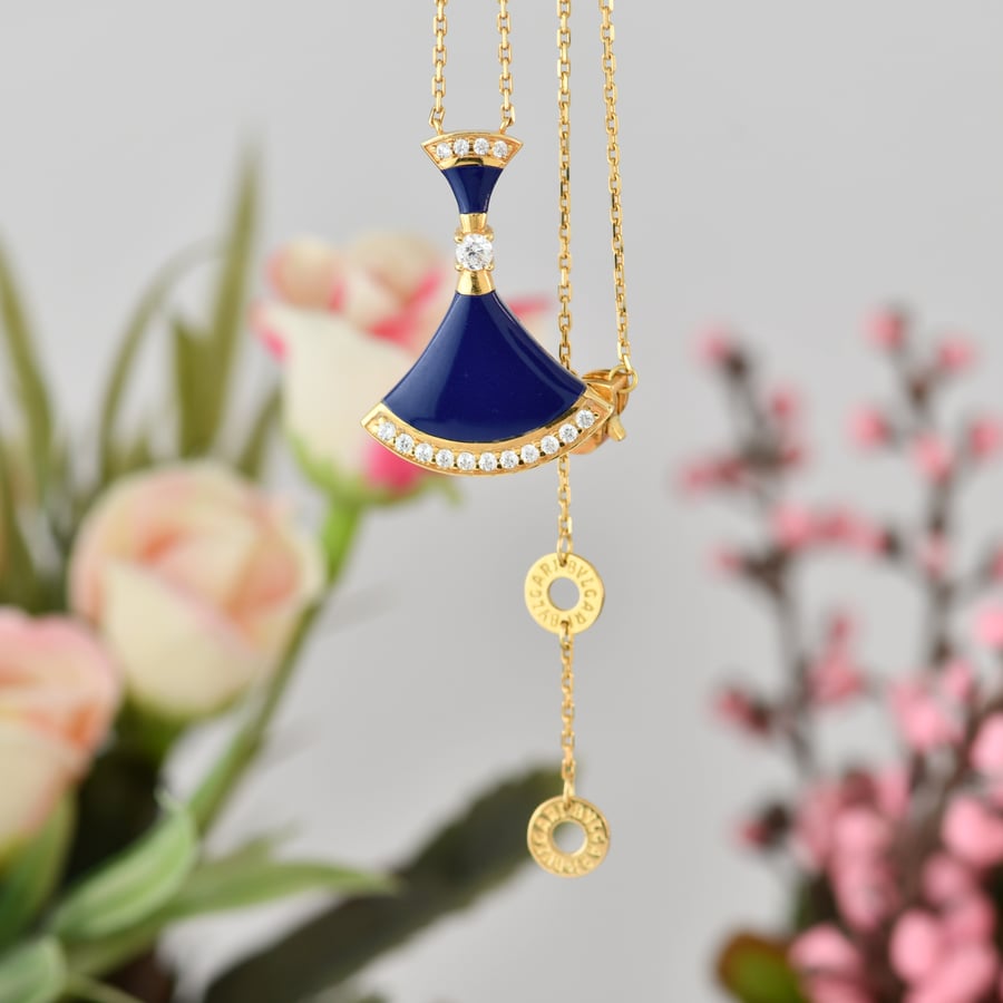 تعليقة ذهب عيار 18 بولغاري | BVLGARI