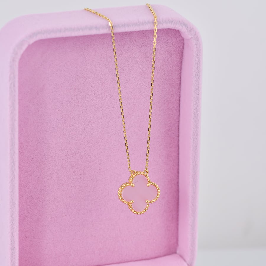 تعليقة ذهب عيار 18 فان كليف | Van Cleef