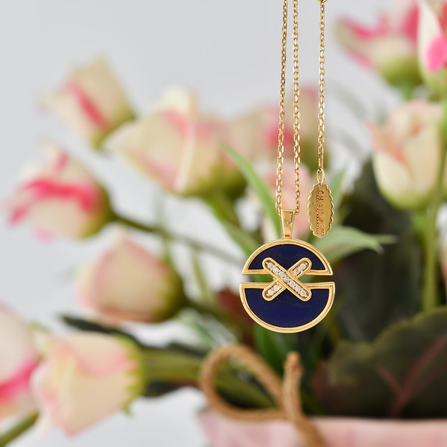 تعليقة ذهب عيار 18 شومية | CHAUMET