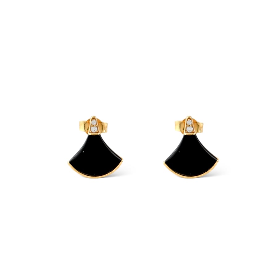 حلق بولغاري اسود | BVLGARI عيار 18