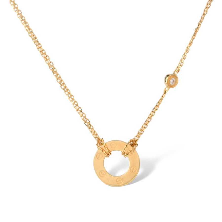 تعليقة ذهب عيار 18 كارتير | CARTIER