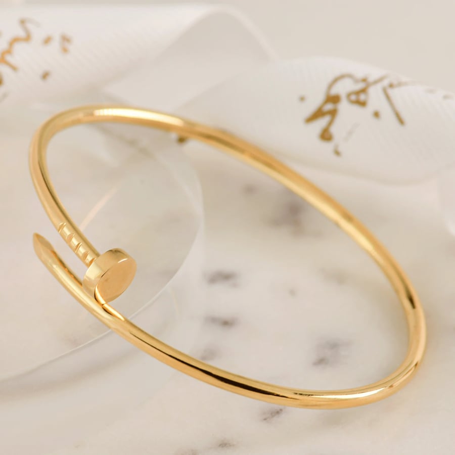 اسوارة مسمار ذهب كارتير | CARTIER عيار 18