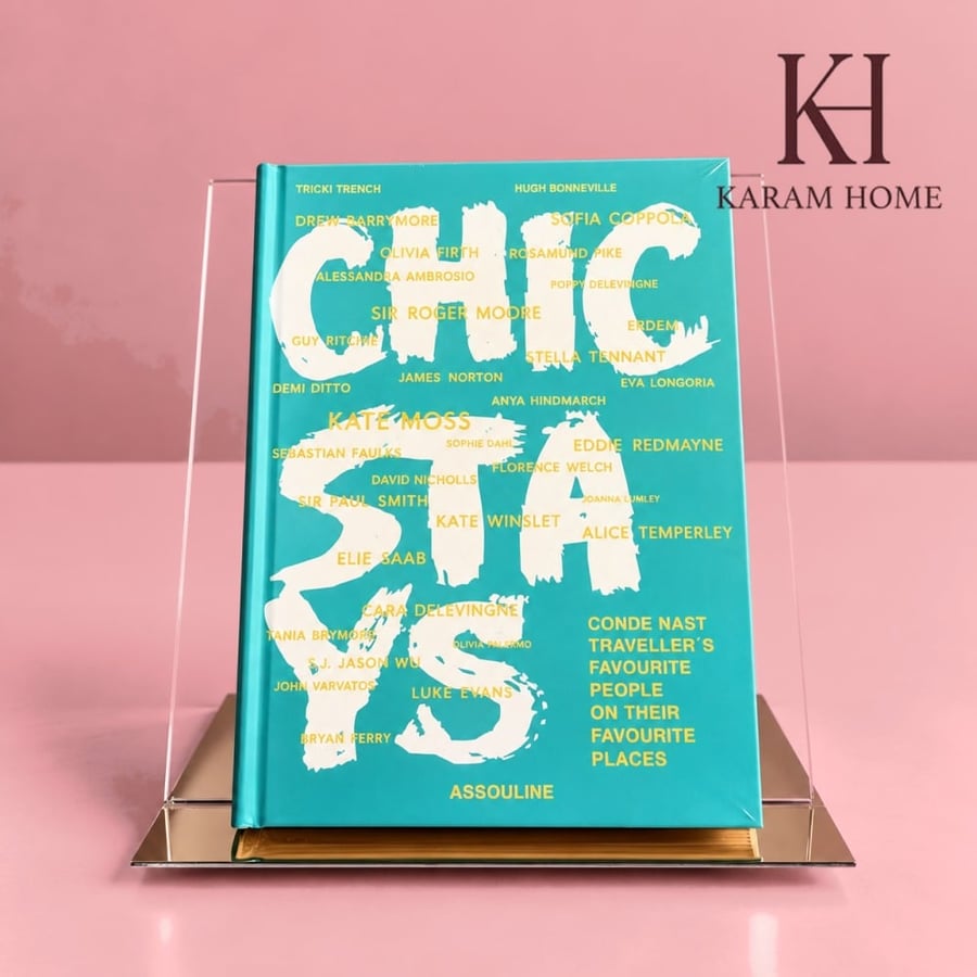 كتاب ديكور Chic Stays تركواز