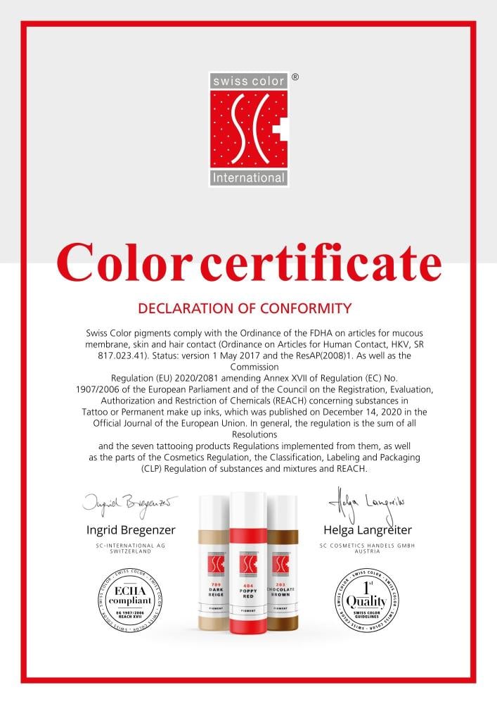Swiss Color Pigment Areola 2