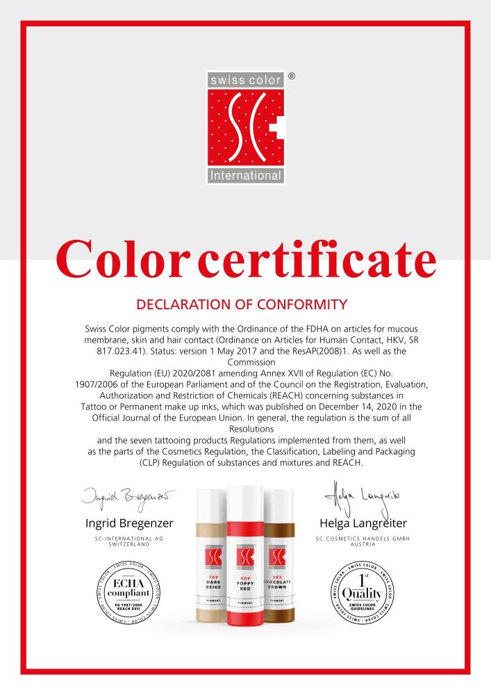 Swiss Color Pigment AREOLA 5