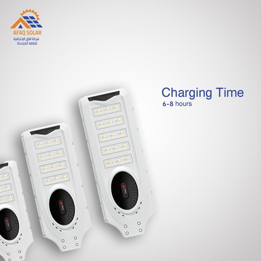 كشاف شمسي LED 400W مع حساس حركة
