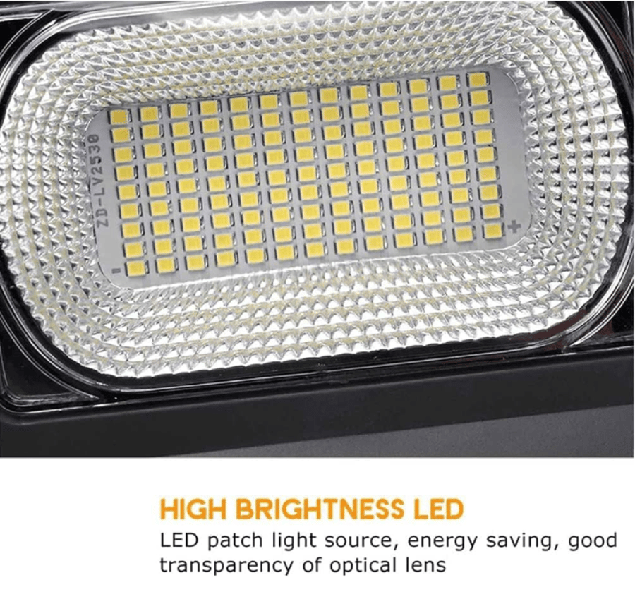 Solar energy LED flashlight