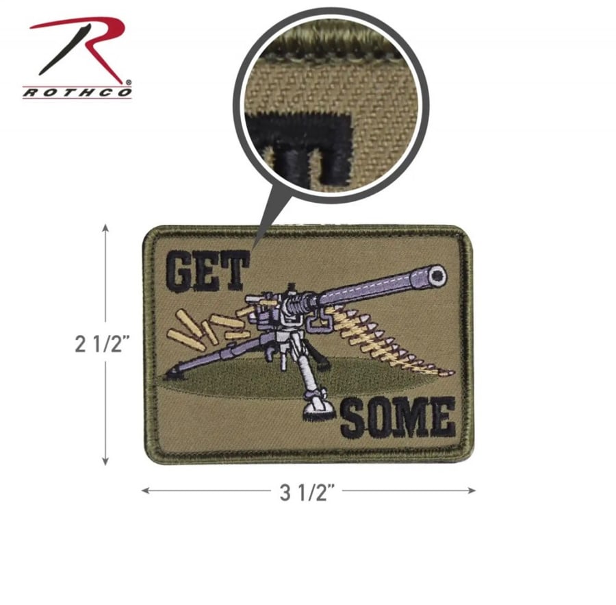 صورة شارة GET SOME Rothco للملابس التكتيكية