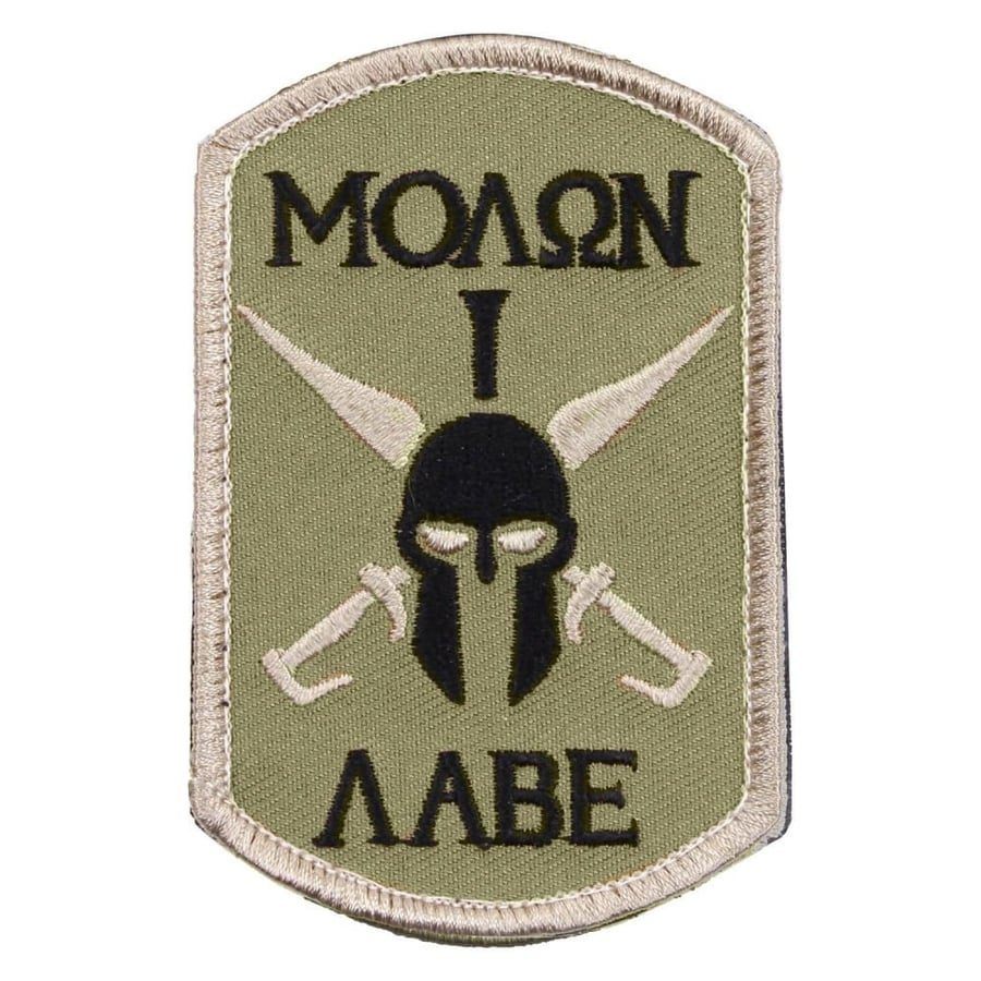 صورة شارة Molon Labe Rothco للملابس التكتيكية