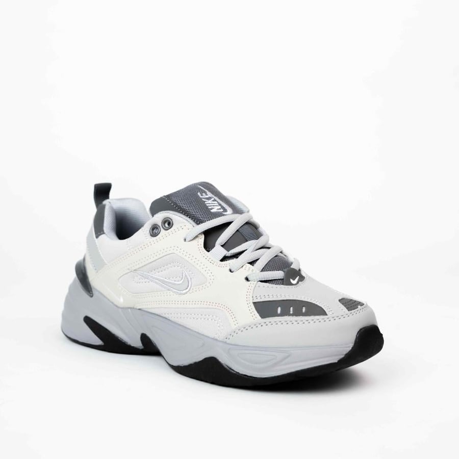 شوز NIKE كاجوال- رمادي وأبيضH-40