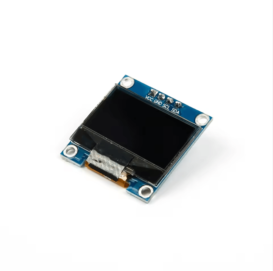 شاشة OLED 0.96 بوصة I2C – بيضاء (SSD1306)