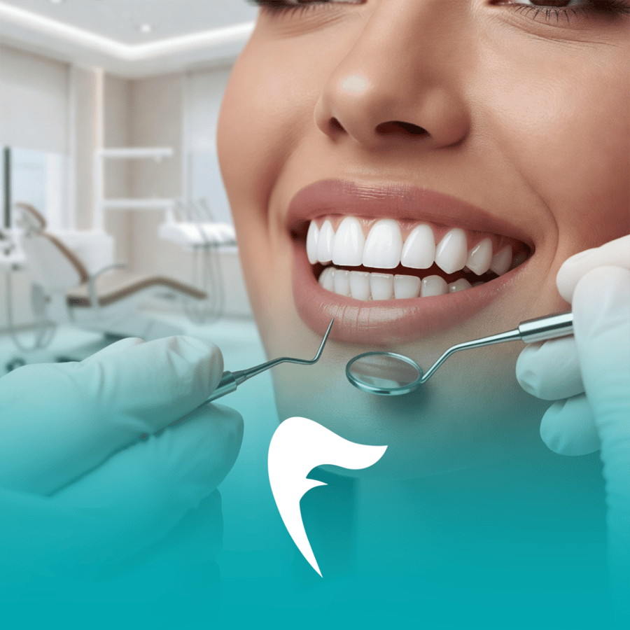 تنظيف الاسنان و ازالة الرواسب الجيرية