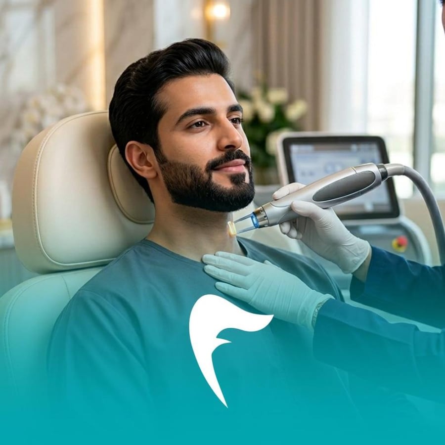 3 جلسات اربع مناطق من اختيارك +بدون رتوش