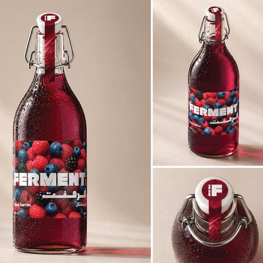 BERRIES KOMBUCHA - كمبوتشا التوت