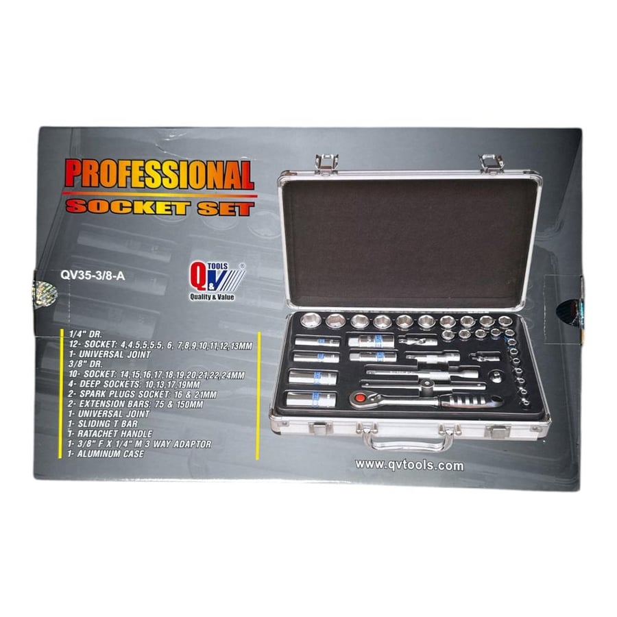 طقم عدة 3/8  من QV Tools،