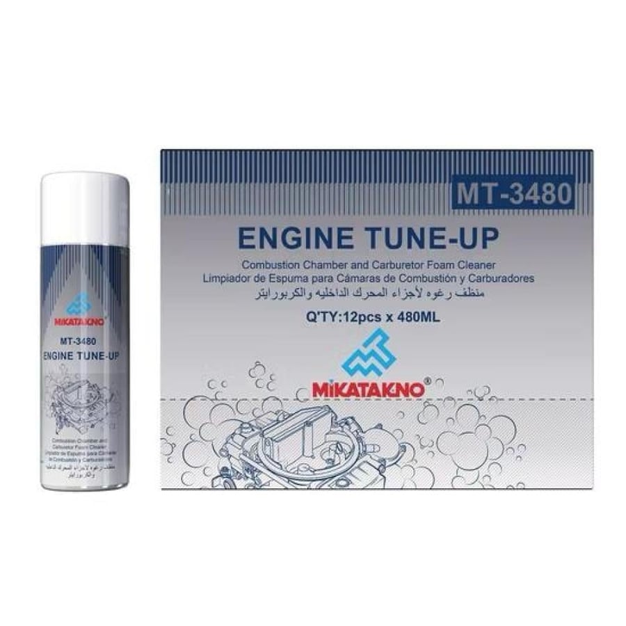 Foam cleaner for internal engine parts and carburetor 480 ml MikataKno
