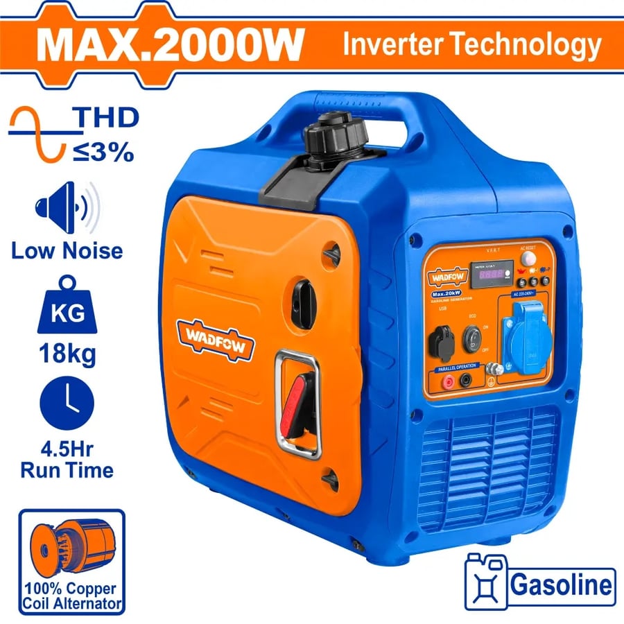 مولد كهرباء كاتم صوت 2000W