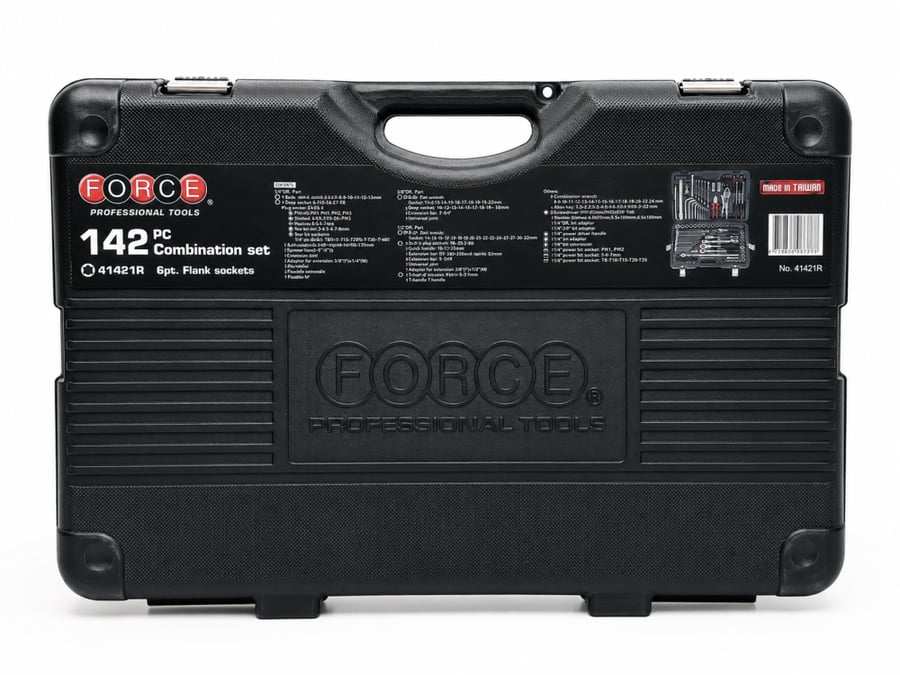 طقم عدة 142 قطعة FORCE تايواني