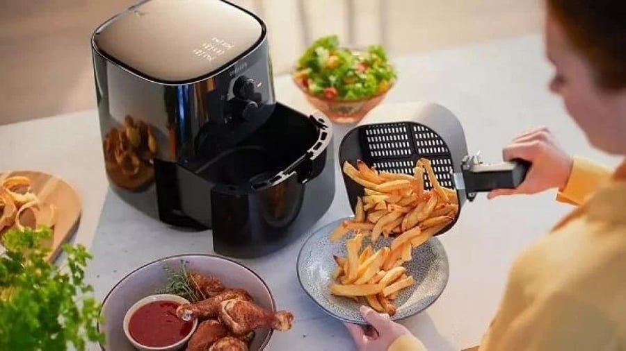 فيليبس, قلاية صحية, 0.8 كيلو،, 4.1 لتر،, أسود, HD920090