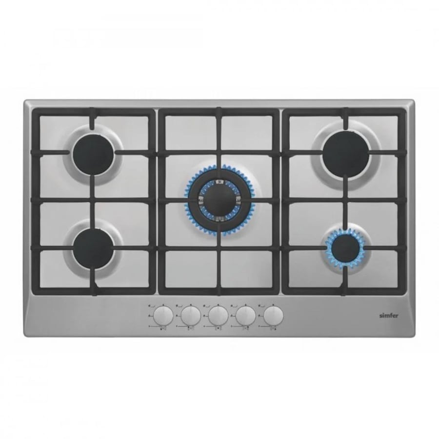 Built-in gas hob Simfer 90 cm full safety stainless steel model H9500WGWIM price