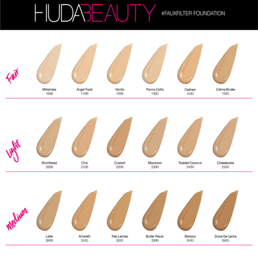 Huda Beauty Foundation APPLE PIE 255