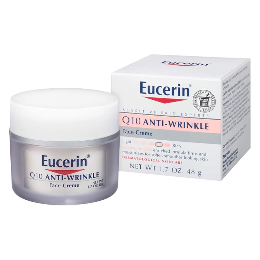 Eucerin Q10 Anti-Wrinkle Face Creme -48g